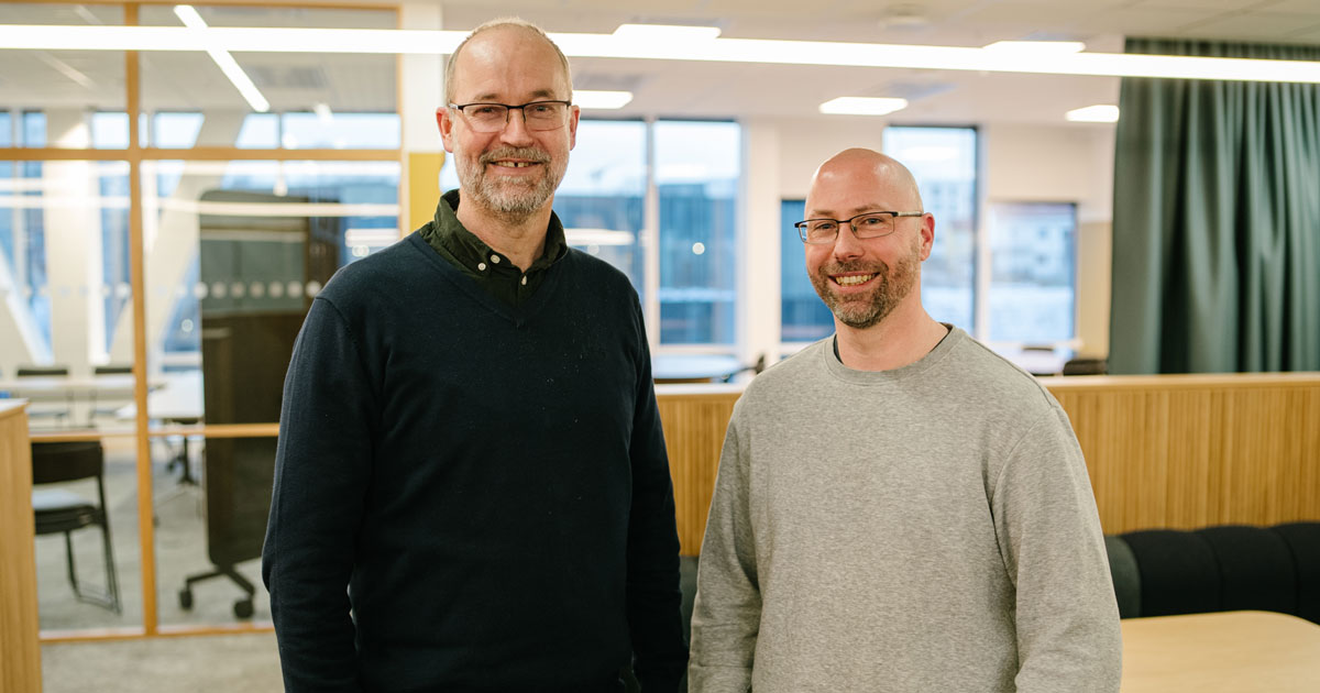 Thomas Tjelland og Stian Bråss tror Zensy kan spare gårdeiere store summer.
