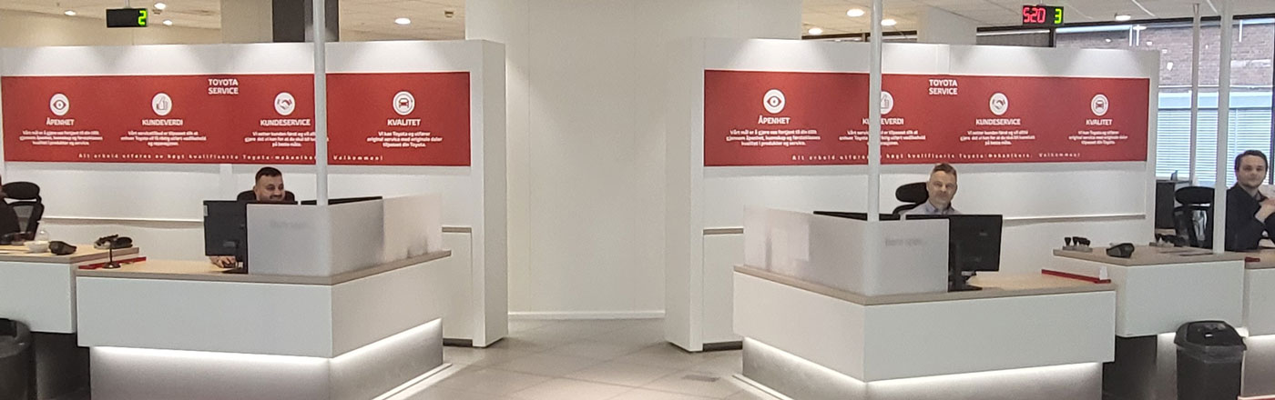 Bakgrunnsbilde for Toyota Oslo bedret kundebehandlingen med et tastetrykk