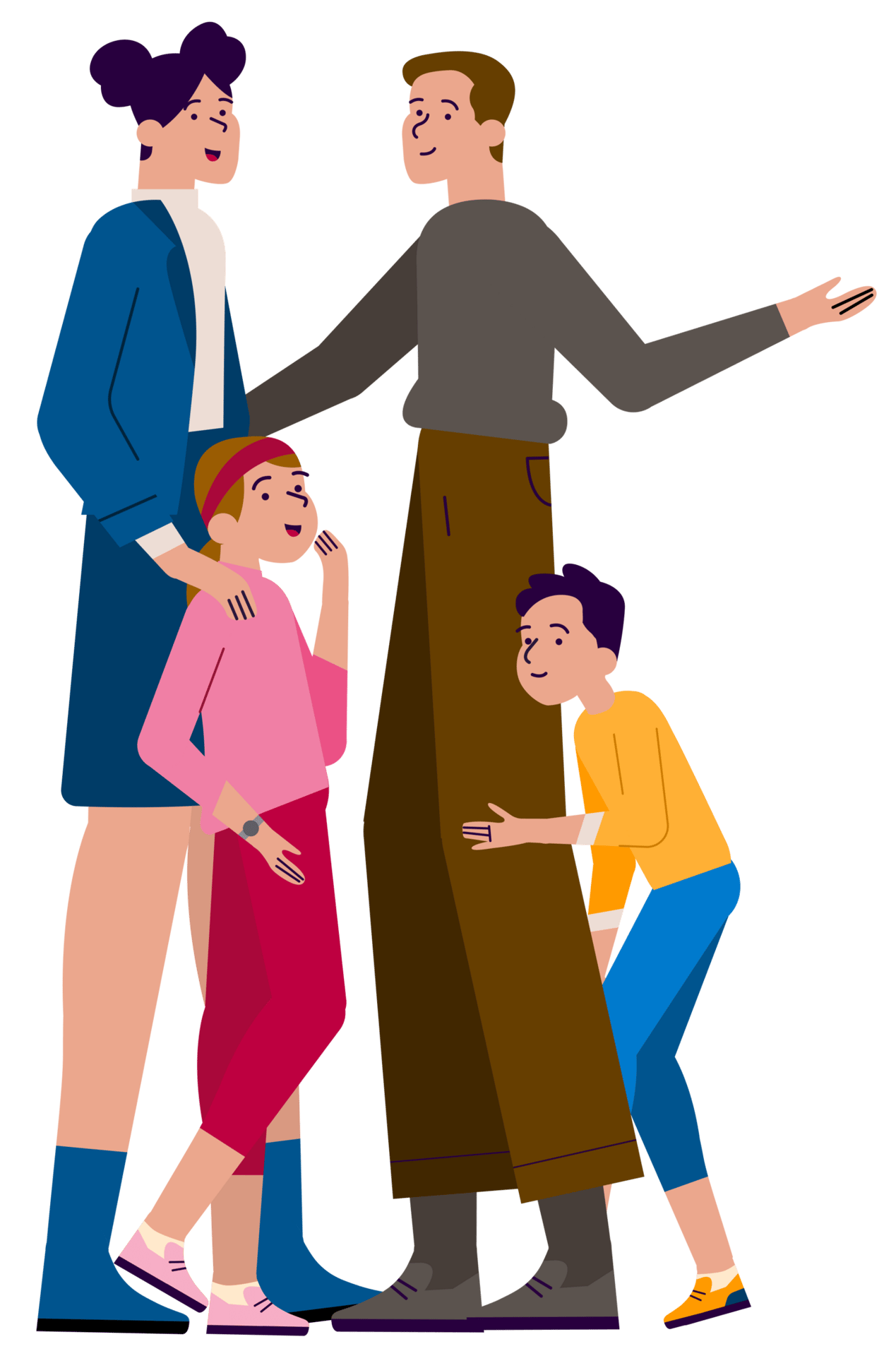 En lykkelig familie