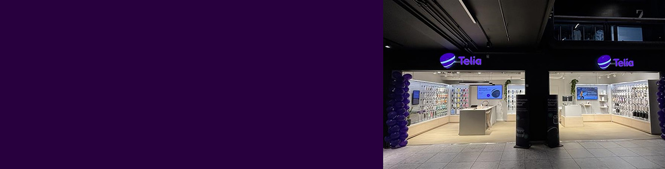 Bakgrunnsmedium i banneren for Nye Telia Strømmen Storsenter