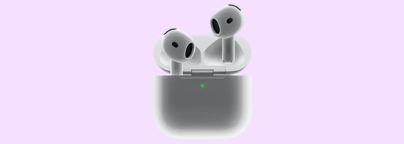 Apple AirPods med aktiv støyreduksjon