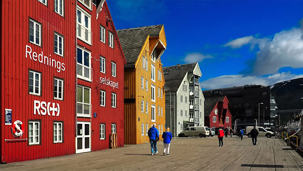 Brygge i Tromsø. Foto: Ulrich Scharwächter/Pixabay