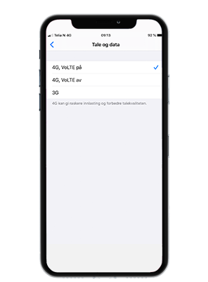 Hvordan skru av/på VoLTE/4G på iPhone Hvordan skru av/på VoLTE/4G på iPhone