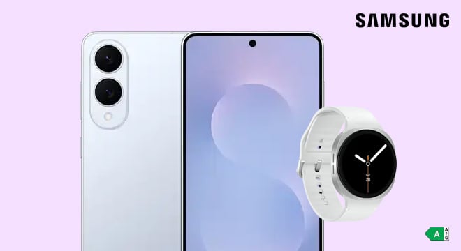 Samsung Galaxy S25 Edge og Galaxy Watch8