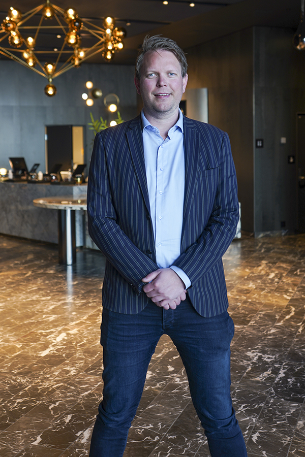 Ole-Andreas Løvland på Clarion hotell