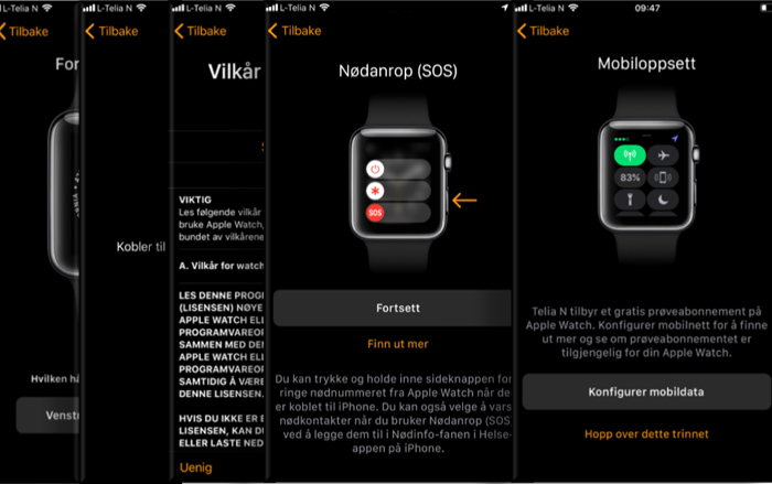 apple watch se telia