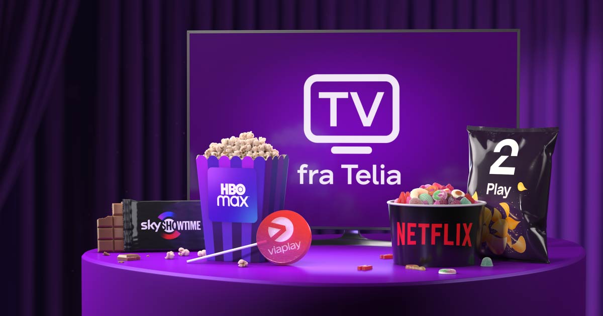 TV fra Telia – velg og vrak så ofte du vil!