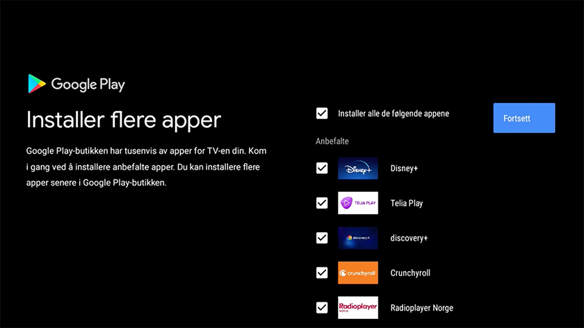 Anbefalte apper