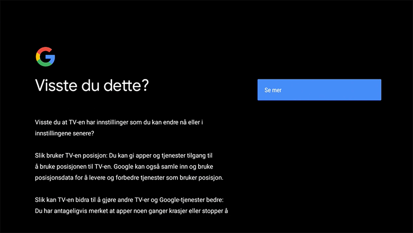 Google vilkår