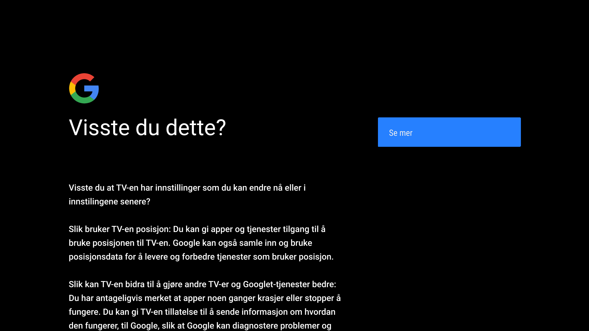Google vilkår del 2
